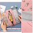X SIM FITNESSX Federmäppchen Federtaschen Teenager Mädchen Mäppchen Etui Stifte 3 Fach, Große Kapazität Pencil Case für Schule & Büro (Pink)