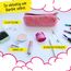ONLINE Federmäppchen Barbie „Pink“ I Stylische Federtasche in pink für Mädchen I Ideal für die Schule I Flauschiger Pencil Case mit Barbie Reißverschluss zur Aufbewahrung von Stiften & mehr
