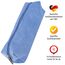 Online Premium-Schlampermäppchen/Pencil Case in Cord Blau I Stylisches Schlamperetui für Jungen & Mädchen I Federmäppchen mit praktischem Reißverschluss I 1 Fach I Ideal für Schule, Uni & Büro