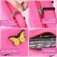 ONLINE Federmäppchen Butterfly Pins I Stylische Federtasche für Mädchen & Jungen, ideal für Schule, Uni & Büro I Pencil Case mit praktischem Reißverschluss zur Aufbewahrung von Stiften & Kosmetik