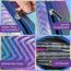 ONLINE Federmäppchen Rainbow I Stylische Federtasche für Mädchen & Jungen, ideal für Schule, Uni & Büro I Pencil Case mit praktischem Reißverschluss zur Aufbewahrung von Stiften & Kosmetik