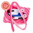 ZIPIT Wildlings Federmäppchen für Mädchen, Extra Großes Mäppchen für die Schule, Monster Etui für Kinder, Federmappe Rosa