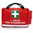 Dakita Erste-Hilfe Tasche für Studenten – Lustiges Geschenk zum Studienbeginn oder Abschluss der Prüfungen – 28×18×8 cm – rot, ohne Inhalt