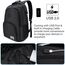 YAMTION Rucksack Herren und Damen,Schultasche Schulranze Schulrucksack Jungen Teenager Laptop Rucksack für Uni Schule Arbeit Studium