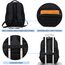 KROSER Laptop Rucksack 17,3'' Business Rucksack Schulrucksack Großer Wasserdicht Taschen Reise Backpack Daypack Mit USB und RFID-Taschen für Herren/College/Männer/Frauen Gestepptes Schwarz
