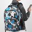 YAMTION Rucksack Jungen Teenager,Schulrucksack mit USB-Ladeanschluss und 15.6 Zoll Laptopfach für Schule