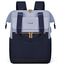 LOVEVOOK Rucksack Blau, Moderner Laptop Schulrucksack, Schultasche Teenager Backpack Women Elegant Tagesrucksäcke Handtasche 2 in 1, 15,6 Zoll für Uni Büro Arbeit, Hellblau & Marineblau