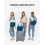 LOVEVOOK Rucksack Damen Blau, Laptoprucksack mit USB, Schultasche Teenager, Backpack Women Elegant, Arbeitsrucksack & Handtasche 2 in 1, 15,6 Zoll Arbeitstasche für Beruf Büro und Pendeln, Blau-Beige
