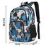 YAMTION Rucksack Jungen Teenager,Schultasche Schulrucksack mit USB-Ladeanschluss und 17.3 Zoll Laptopfach für Schule