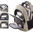 YAMTION Laptop Rucksack,Schultasche Schulrucksack Teenager mit USB-Ladeanschluss Uni Reisen Schule Arbeit Büro,Beige