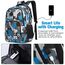 YAMTION Rucksack Jungen Teenager,Schulrucksack mit USB-Ladeanschluss und 15.6 Zoll Laptopfach für Schule