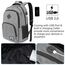 YAMTION Rucksack Unisex,Schulranze Schultasche Schulrucksack Jungen Teenager Daypack Laptop Uni Schule Studium Arbeit