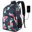 YAMTION Rucksack Damen,Schulrucksack Mädchen Teenager Tagesrucksack Frauen mit Laptopfach für Schule Uni Reisen Camping
