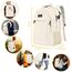 MATEIN Laptop Rucksack Damen 15,6 Zoll Notebook Arbeitsrucksack Elegant mit USB Ladeanschluss und Laptopfach Schulrucksack Herren Reisen Business, Beige
