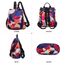 Fmeida Rucksack Damen Anti Diebstahl Handtaschen Wasserdichte Nylon Schulrucksack 2 in 1 Schultertasche Shopper Casual Daypack Reiserucksack für Frauen Mädchen (Bunt)