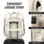LOVEVOOK Rucksack Damen, 15,6 Zoll Laptop Schulrucksack Mädchen Teenager mit Laptopfach, Wasserdichter Schultasche Daypack Elegant für Schule Uni Reise Arbeit, Khaki Beige