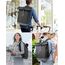 Inateck RollTop Rucksack Herren Damen 25L-30L Fahrradrucksack Schulrucksack für Uni Freizeit Job Sport Reisen, Stylische Tagesrucksack mit 17 Zoll Laptopfach, Schwarz