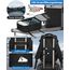 KLOSTAIN für Easyjet Handgepäck 45x36x20 Handgepäck Rucksack Reiserucksack Flugzeug Tasche Laptop Rucksack 14 Zoll für Herren Damen Schulrucksack Teenager Jungen,Schwarz