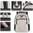 BIKROD Rucksack Herren und Damen, Schulrucksack Jungen Mädchen Teenager, Wasserdicht Rucksack | 17.3 Zoll Laptoptasche mit USB Ladeanschluss | Arbeit Reisen Wandern Backpack mit Anti Diebstahl Tasche