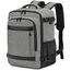 KLOSTAIN für Easyjet Handgepäck 45x36x20 Handgepäck Rucksack Reiserucksack Flugzeug Tasche Laptop Rucksack 14 Zoll für Herren Damen Schulrucksack Teenager Jungen,Hellgrau-Melange