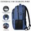 BIKROD Rucksack Herren und Damen, Schulrucksack Jungen Mädchen Teenager, Wasserdicht Rucksack | 17.3 Zoll Laptoptasche mit USB Ladeanschluss | Arbeit Reisen Wandern Backpack mit Anti Diebstahl Tasche
