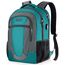 BIKROD Rucksack Herren und Damen, Schulrucksack Jungen Mädchen Teenager, Wasserdicht Rucksack | 17.3 Zoll Laptoptasche mit USB Ladeanschluss | Arbeit Reisen Wandern Backpack mit Anti Diebstahl Tasche