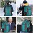 BIKROD Rucksack Herren und Damen, Schulrucksack Jungen Mädchen Teenager, Wasserdicht Rucksack | 17.3 Zoll Laptoptasche mit USB Ladeanschluss | Arbeit Reisen Wandern Backpack mit Anti Diebstahl Tasche