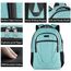 BIKROD Rucksack Herren und Damen, Schulrucksack Jungen Mädchen Teenager, Wasserdicht Rucksack | 17.3 Zoll Laptoptasche mit USB Ladeanschluss | Arbeit Reisen Wandern Backpack mit Anti Diebstahl Tasche