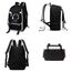 Asge Schulrucksack Jungen Mädchen Teenager Rucksack Groß 3-teiliges Set Schulranzen Reflektierender Wasserdicht Backpack School Bags for Boys Schultasche für Schule Travel Outdoor