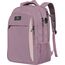 MATEIN Business Laptop Rucksack 15,6 Zoll Reise Laptoptasche mit USB Ladeanschluss Wasserabweisend Daypack Arbeit College Computer Herren Damen, Lila