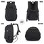 VINBAGGE Rucksack Taktischer Motorrad Wanderrucksack Outdoor Wasserdicht Trekkingrucksack 25L Campus Wandern Arbeit Schulrucksack Jungen Daypack für Herren Damen Schwarz（500D-Aufrüstung）