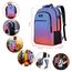 MATEIN Backpack Men, großer Laptop Rucksack 17,3 Zoll mit USB Ladeanschluss, Anti-Diebstahl Business Rucksack für Arbeit, Schulanfang, Reisen, Camping, Teenager Notebook Backpack, Batik