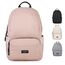 LARKSON Schulrucksack Mädchen & Jungen Teenager Rosa - No 3 - Rucksack Damen & Herren für Schule - 16" Laptopfach - Aus Recyceltem PET - Wasserabweisend