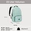 LARKSON Schulrucksack Mädchen & Jungen Teenager Mint - No 3 - Rucksack Damen & Herren für Schule - 16" Laptopfach - Aus Recyceltem PET - Wasserabweisend