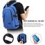 WENIG Laptop Rucksack Herren,15.6 Zoll Laptop Anti Diebstahl Rucksack Tasche Schulrucksack Business Notebook Rucksack Wasserdicht mit USB, Geschenk für Männer,Arbeit Reisen Schüler Jungen Teenager