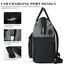 Rucksack Damen, 15,6 Zoll Laptop Rucksack mit USB Ladeanschluss, Schulrucksack Mädchen, Wasserdichter Schultasche Daypack Elegant für Schule Uni Reise Arbeit