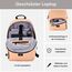 LARKSON Schulrucksack Mädchen & Jungen Teenager Orange - No 3 - Rucksack Damen & Herren für Schule - 16" Laptopfach - Aus Recyceltem PET - Wasserabweisend