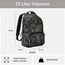 LARKSON Schulrucksack Mädchen & Jungen Teenager Grau Leo - No 3 - Rucksack Damen & Herren für Schule - 16" Laptopfach - Aus Recyceltem PET - Wasserabweisend