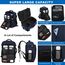 Easyjet Handgepäck 45x36x20 Rucksack für Flugzeug und Reise Groß, Damen & Herren Laptop-Tasche 15.6 Zoll mit USB Ladeanschluss