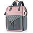 Rucksack Damen für Schule Laptop Rucksack 15,6 Zoll Schulrucksack Mädchen Teenager Daypack Wasserdichte mit USB-Ladeanschluss Tablet für Universität, Reisen, Frauen Rosa