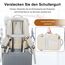 MATEIN 40L Reiserucksack Handgepäck Flugzeug, Erweiterbar 50x35x20cm Herren Cabin Bag Leichtgewicht Reise Rucksack Damen Schulrucksack Carry On Travel Backpack für Business, Arbeit, Beige