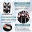 Rucksack Damen groß mit Laptopfach & Anti Diebstahl Tasche für Ausflüge,wasserdicht Großer 17 Zoll Laptop Rucksack Schulrucksack Tasche mädchen mit USB-Ladeanschluss für Arbeit Schule Uni Reisen