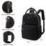 LOVEVOOK Rucksack Damen, 15,6 Zoll Laptop Rucksack Schulrucksack Mädchen Teenager mit Laptopfach, Wasserdichter Schultasche Daypack Elegant für Schule Uni Reise Arbeit, Schwarz
