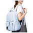 HYC00 Schulrucksack Mädchen Damen Schulranzen Schultasche Jungen Teenager Leichter Rucksack Schule Damen Casual Daypacks Travel Work Backpack Tagesrucksack College Bookbag Aesthetic School Bag,Blau