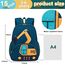 LOIDOU Kinderrucksack Jungen Kinder Rucksack Tagesrucksack Vorschulrucksack Kleinkind Kindergartentasche Schulrucksack für Schule die Kita