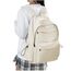 HYC00 Schulrucksack Teenager Mädchen Schultaschen Causal Daypacks Damen College Rucksack Leichter Rucksack Mädchen Teenager Schule Schultasche Wasserdicht Laptop Rucksack Damen 14 zoll Backpack,Beige