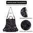 Fmeida Rucksack Damen Klein Diebstahlsicherer Handtasche Wasserdichte 2 in 1 Schultertasche Casual Daypack Klein Reiserucksack für Frauen Mädchen Linien Weiß