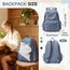 HYC00 Schulrucksack Teenager Mädchen Schultaschen Causal Daypacks Damen College Rucksack Leichter Rucksack Mädchen Teenager Schule Schultasche Wasserdicht Laptop Rucksack 14 zoll Backpack,Blau Lila