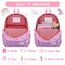 Kasgo Kinderrucksack Jungen, Niedlich Schulrucksack für 6-8 Jährige Mädchen Wasserabweisend Tagesrucksack Vorschulrucksack Kindergartentasche mit Brustgurt Einhorn Rosa