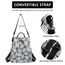 Fmeida Kleiner Rucksack Damen Diebstahlsicher Rucksack Handtaschen Wasserdichte Schultertasche Casual Daypack Klein Reiserucksack Taschenrucksack 2 in 1 Cityrucksack für Frauen Mädchen